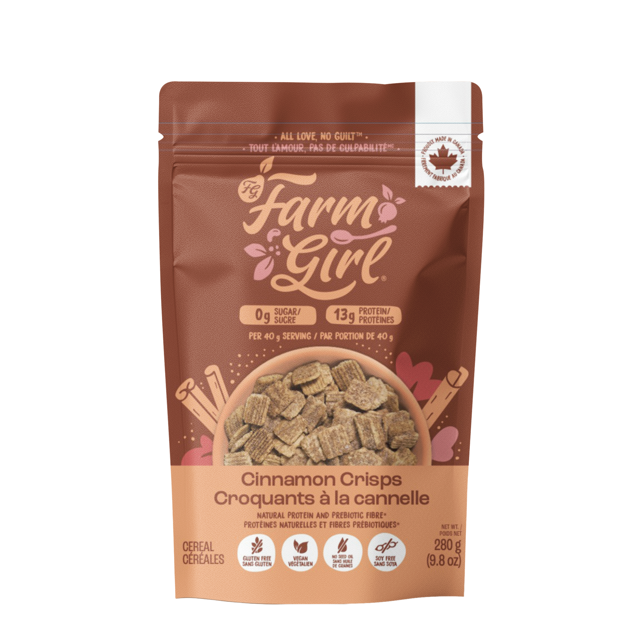 Farm Girl Crisp Cereal, 280 g
