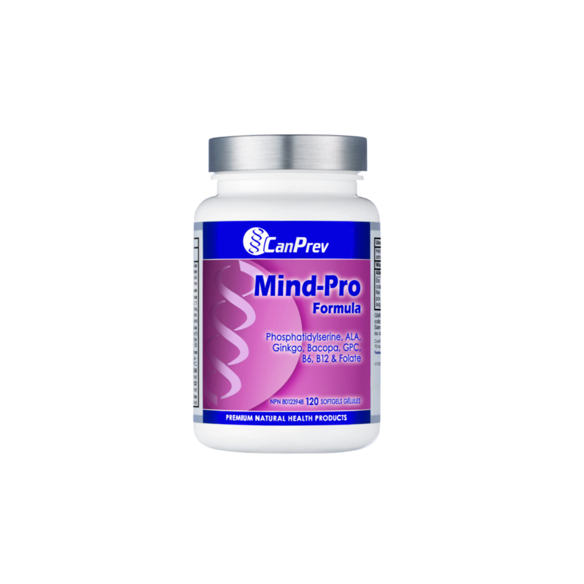 CanPrev Mind-Pro Formula 120 Softgels - Premium Cognitive Enhancement Complex