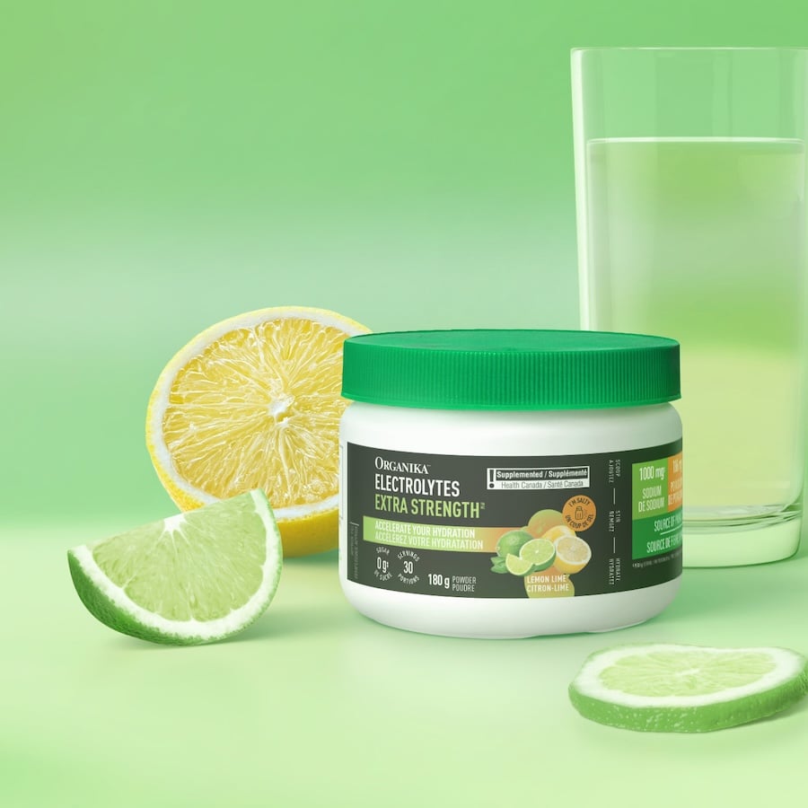 Organika Electrolytes Extra Strength Powder - Advanced Hydration Formula