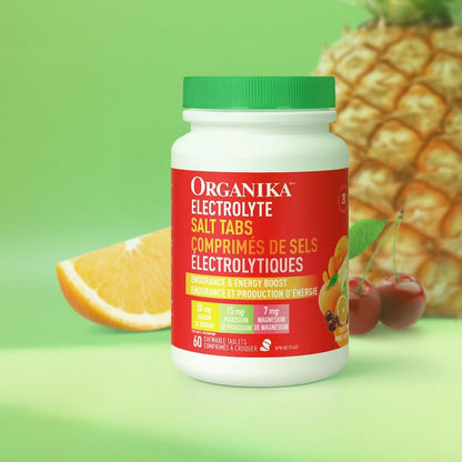 Organika Electrolyte Salt Tabs - Essential Mineral Replenishment for Active Lifestyles