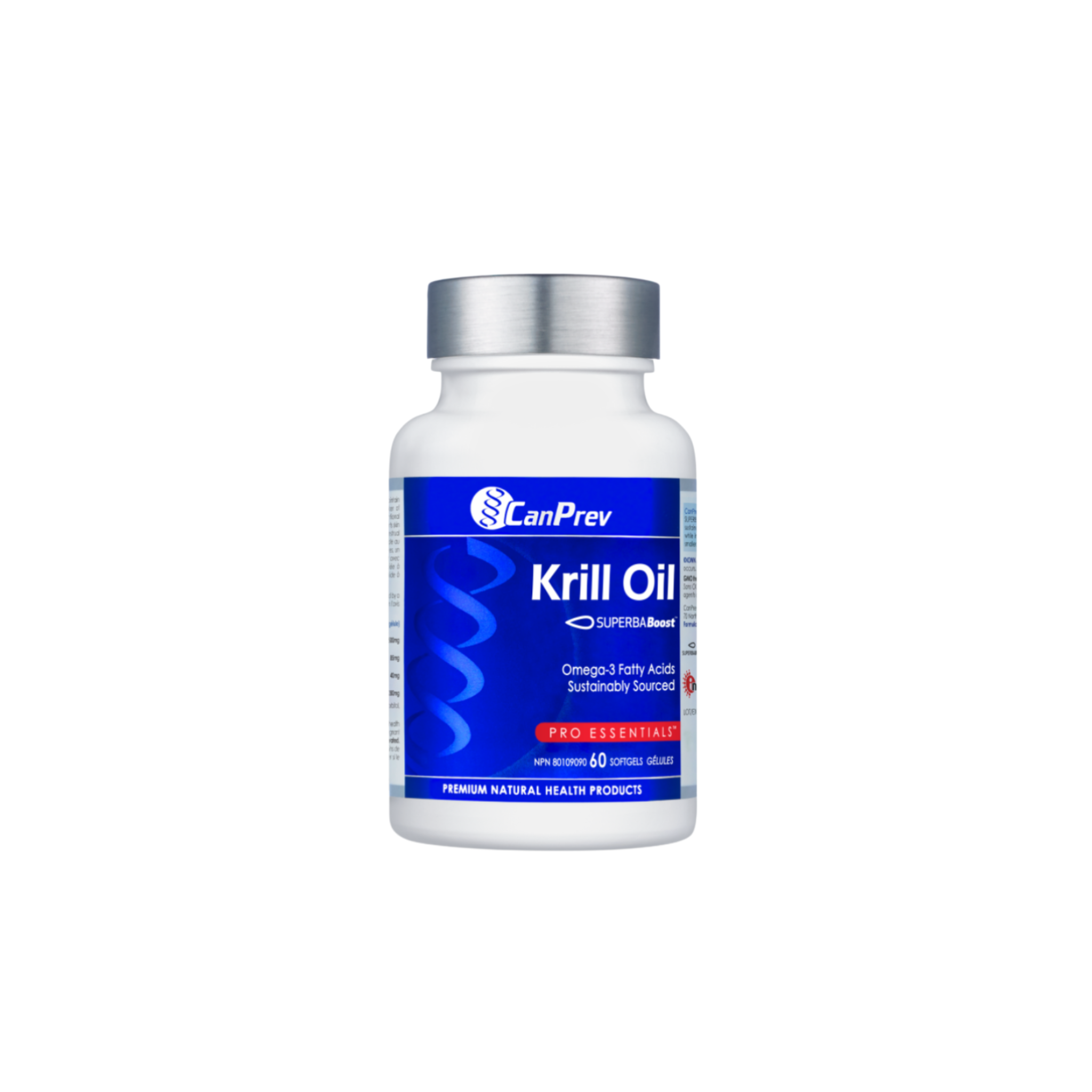 CanPrev Krill Oil 500mg Softgels - SUPERBA Boost™ Antarctic Formula