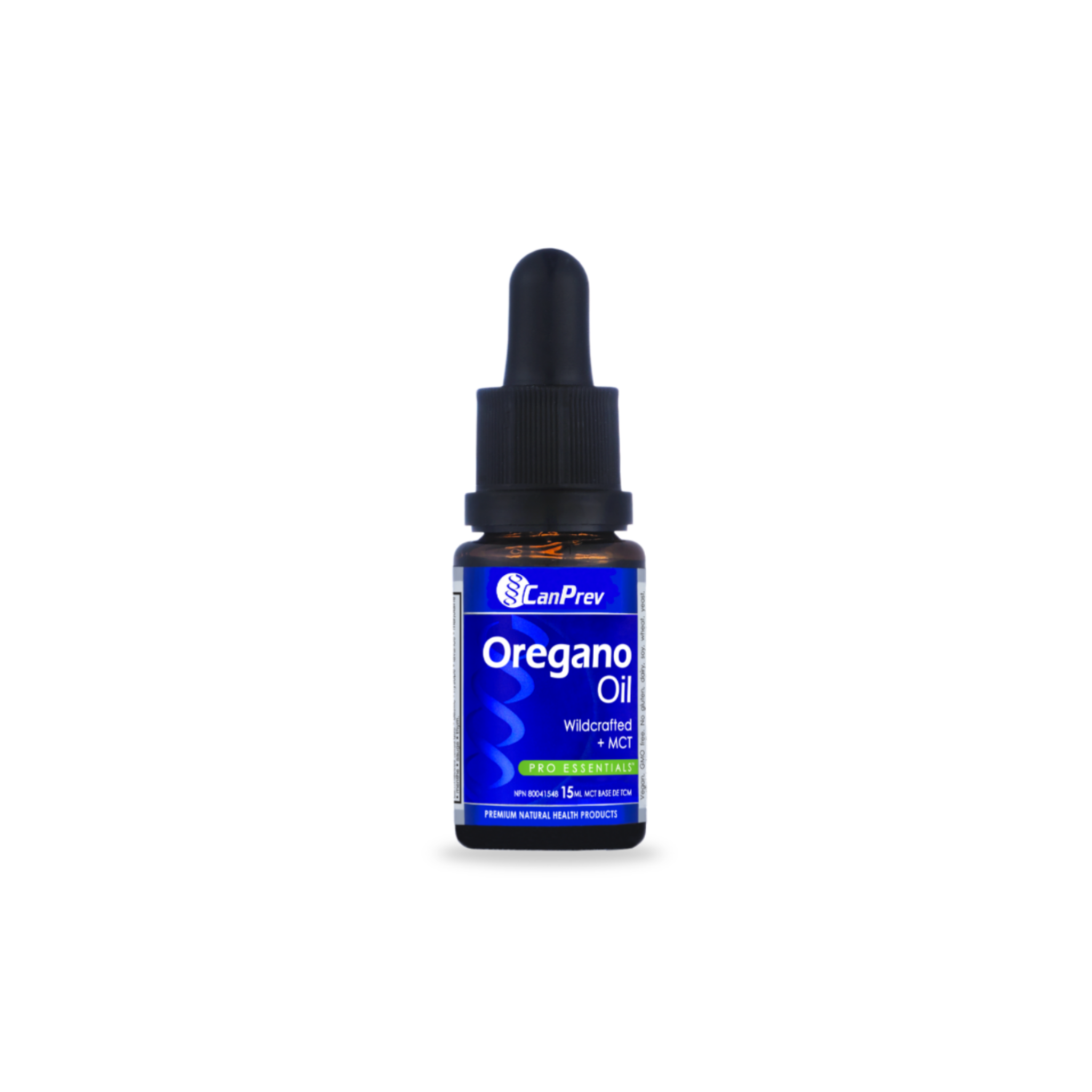 CanPrev Oil of Oregano 75% Carvacrol Liquid Drops - Wildcrafted Mediterranean Formula