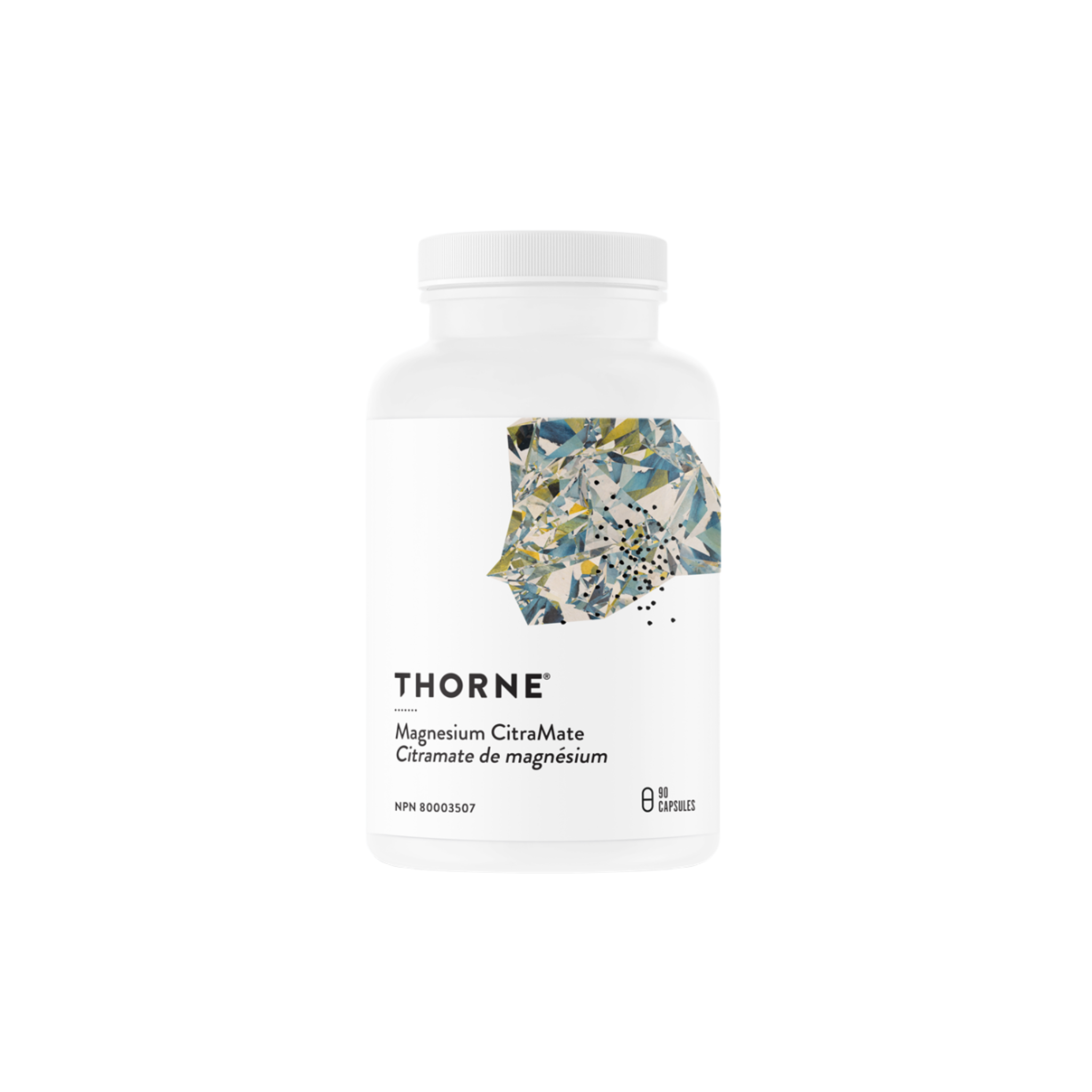 Thorne Magnesium CitraMate Capsules - Highly Bioavailable Citrate-Malate Complex