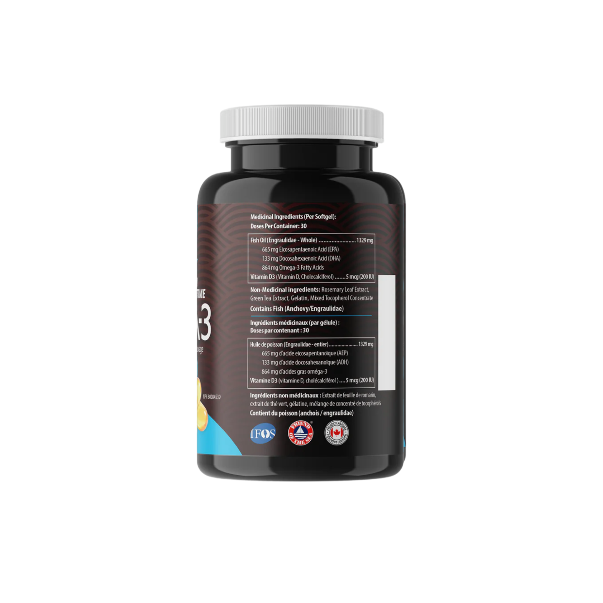 AquaOmega High EPA Flavoured Softgels Orange