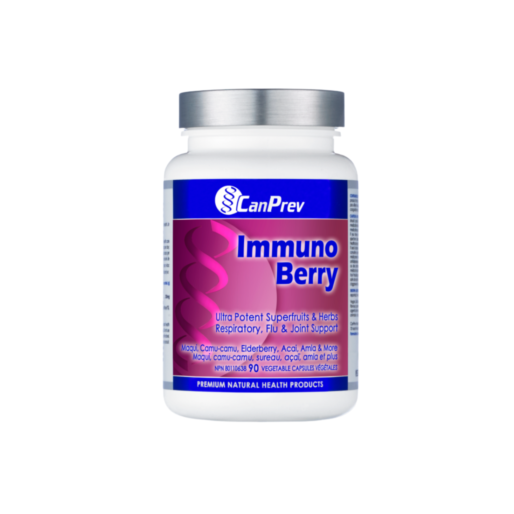 CanPrev Immuno Berry Immune Support Capsules - Cold & Flu Defense