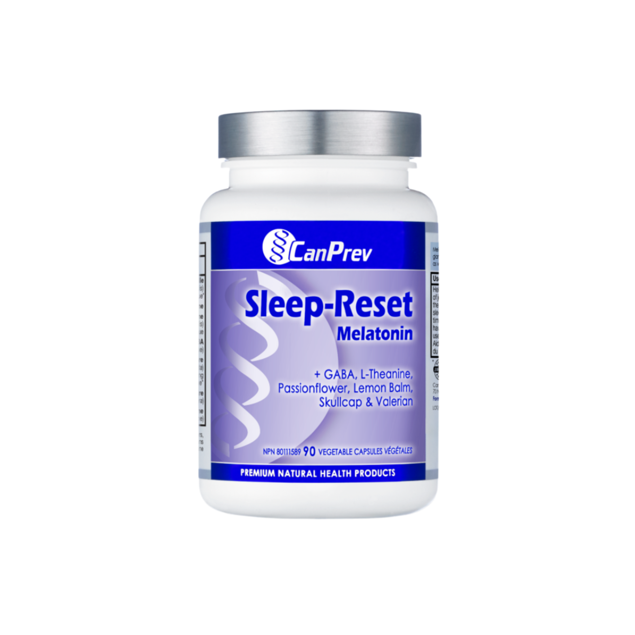 CanPrev Sleep-Reset Melatonin 2mg Capsules - Multi-Action Sleep Support Formula