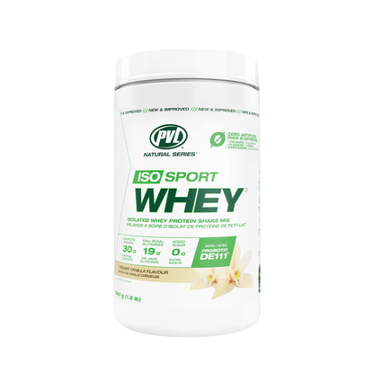 pvl iso sport whey protein 840g for recovery and lean muscle