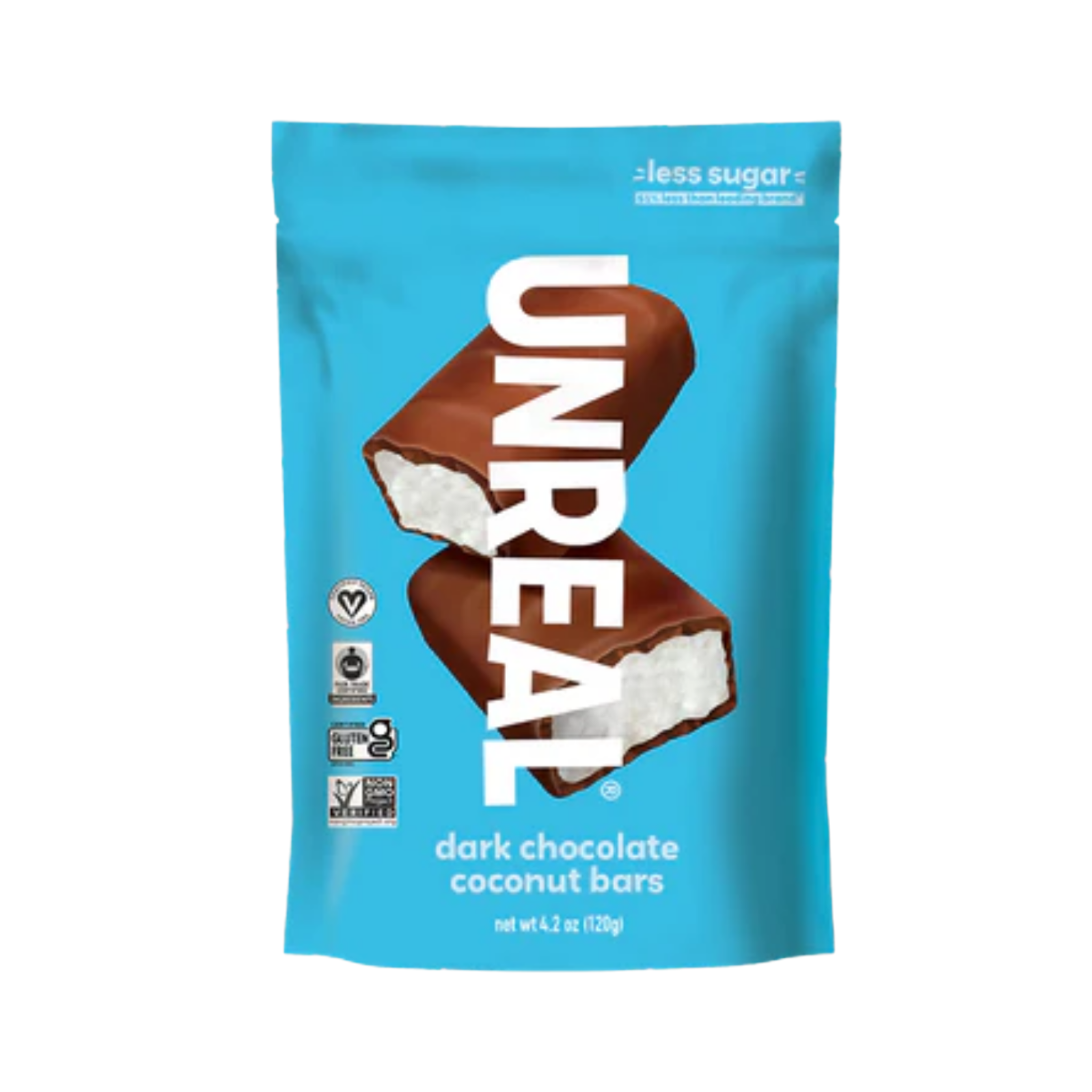 UNREAL Dark Chocolate Coconut Bars
