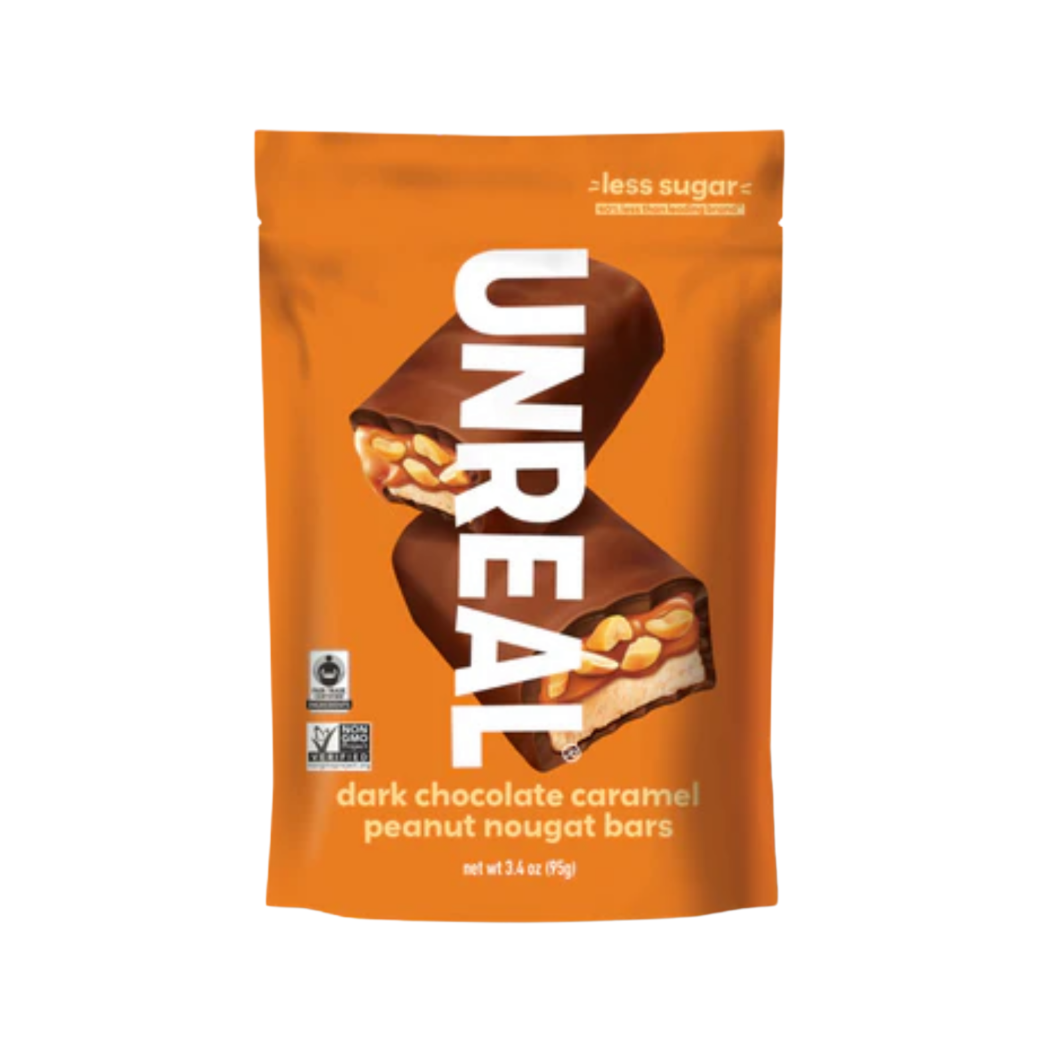 UNREAL Caramel Nougat Bars