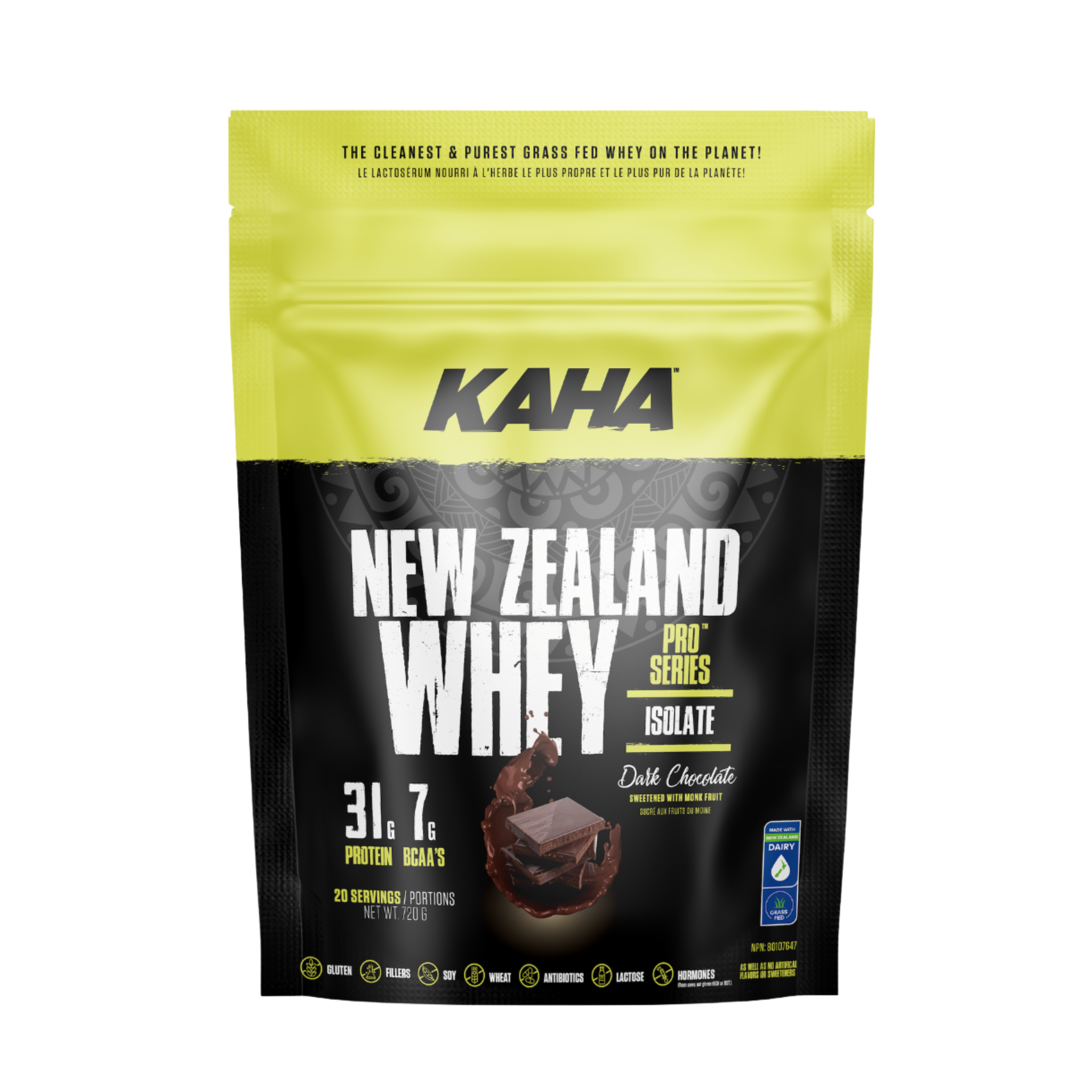KAHA Whey Isolate Pro Series 720G