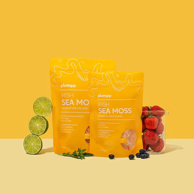 Plumpp Irish Sea Moss Gold 120g Powder