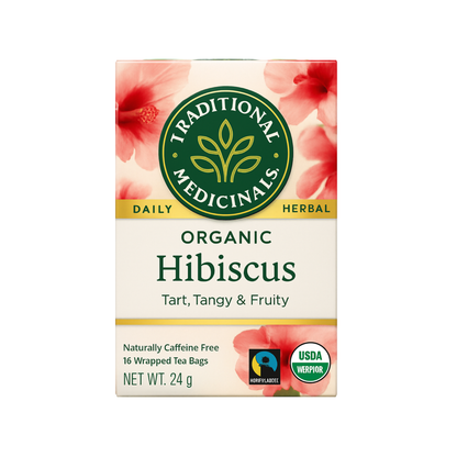 Traditional Medicinal herbal tea box with 16 tea bags, featuring natural packaging and traditional medicinal ingredients.