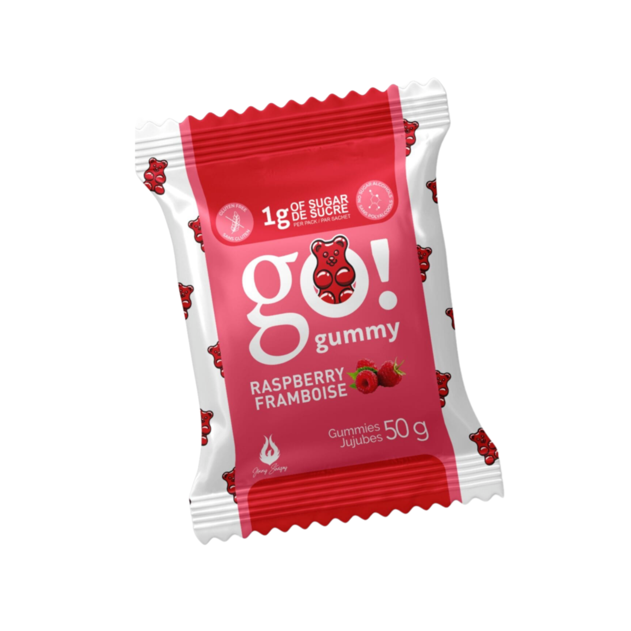 Go Gummy! Low Sugar (1g) Raspberry