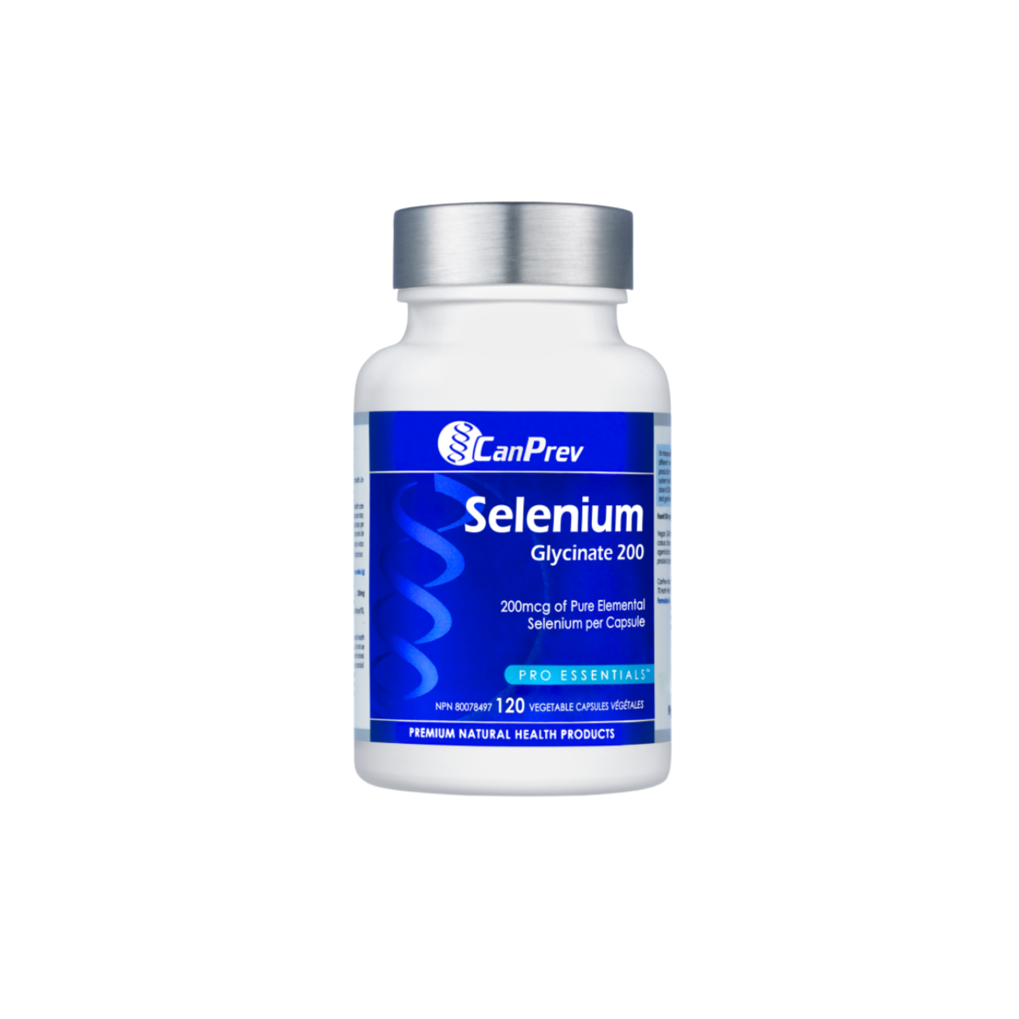 CanPrev Selenium Glycinate 200, 120 v cap