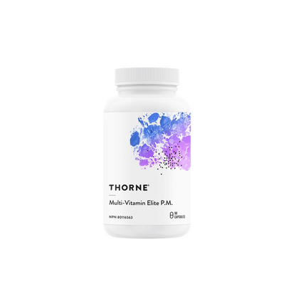 Thorne Multi-Vitamin Elite P.M. 90 Capsules - Athletic Recovery & Sleep Support Formula