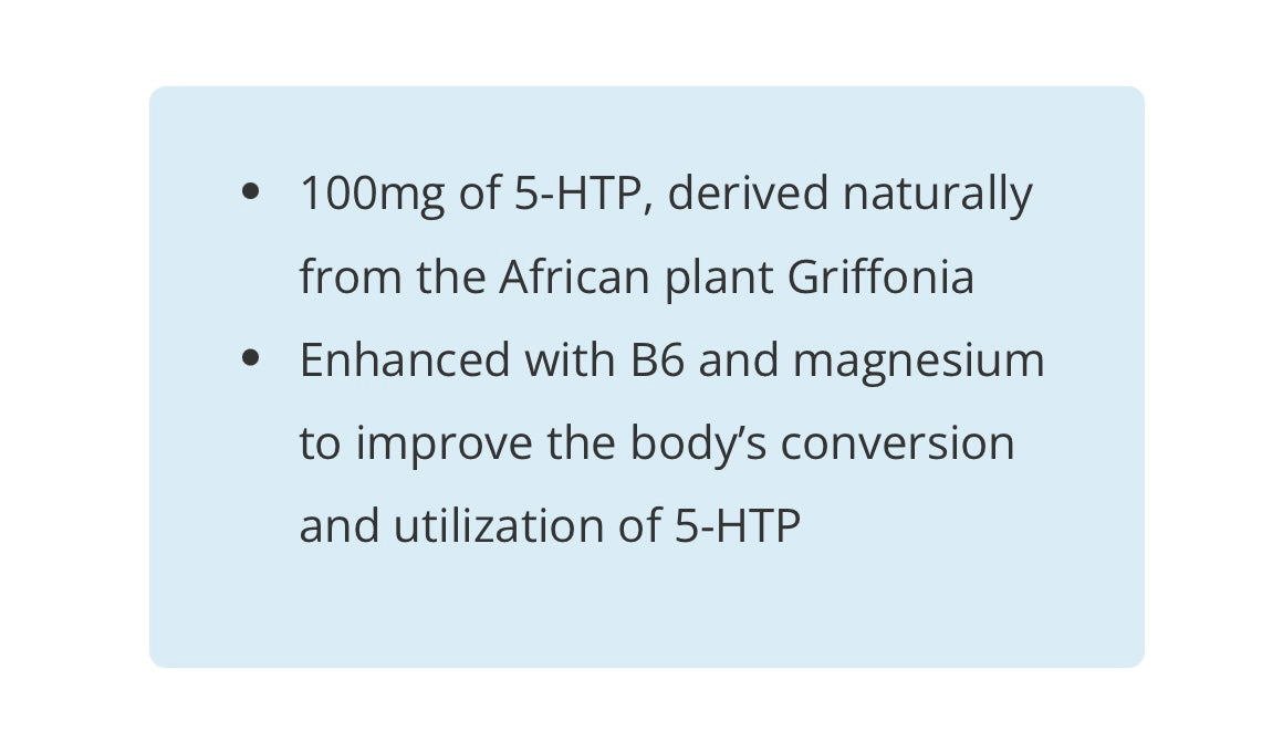 CanPrev 5-HTP 100 with B6 & Magnesium, 60 v caps