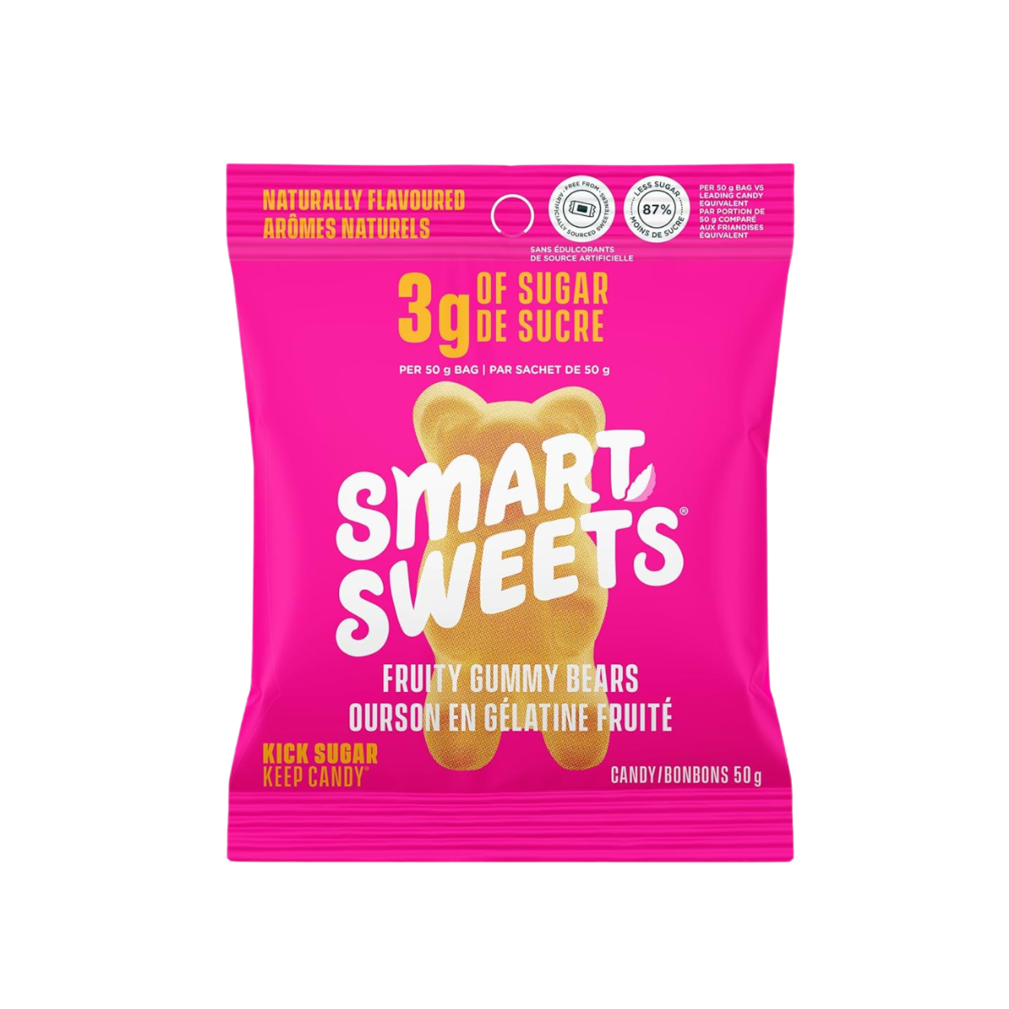 Smart Sweets - Fruity Gummy Bears 50G