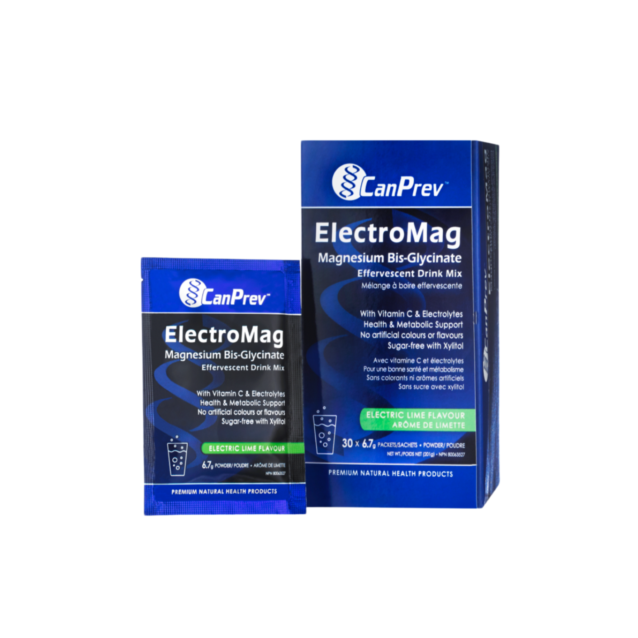 CanPrev ElectroMag 150mg Magnesium Effervescent Drink - Electrolytes & Vitamin C