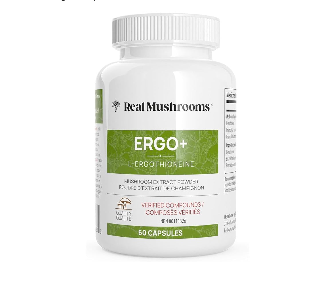Real Mushrooms L-Ergothioneine 120 capsules