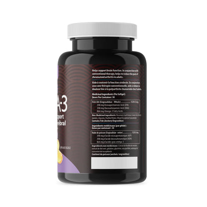 AquaOmega Balanced Arthritis & Brain Support Omega-3 - 120 Softgels