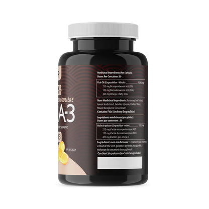 AquaOmega Regular Strength EPA 1700mg Omega-3 - 240 Softgels