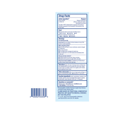 Boiron Arnicare® Cream 70g - Natural Muscle Pain & Bruise Relief