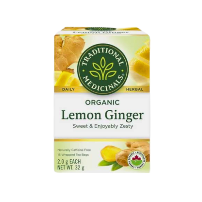 Traditional Medicinal herbal tea in a 16-bag box, featuring natural ingredients and traditional brewing style