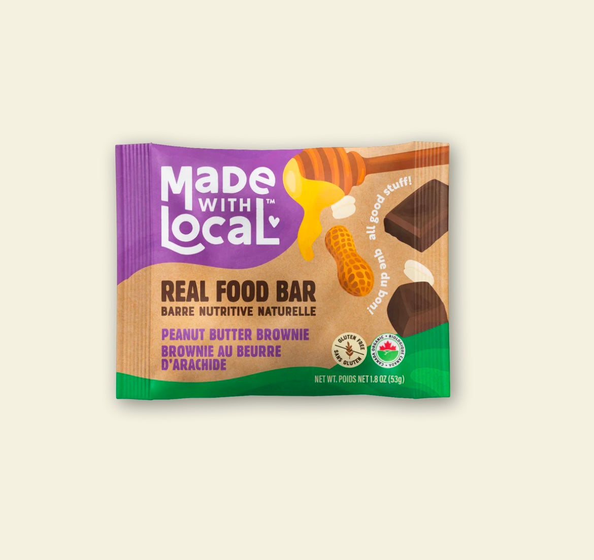 Made with Local - Peanut Butter Brownie