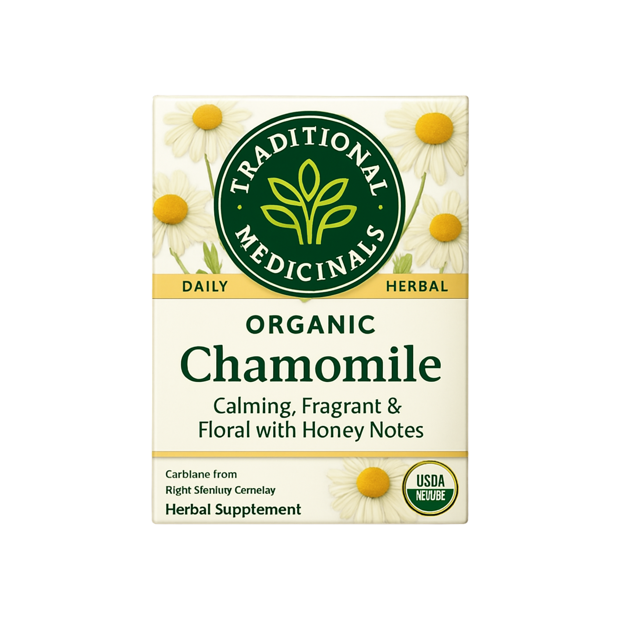 Traditional Medicinals herbal tea box with 16 tea bags, featuring natural ingredients and traditional medicinal blends.