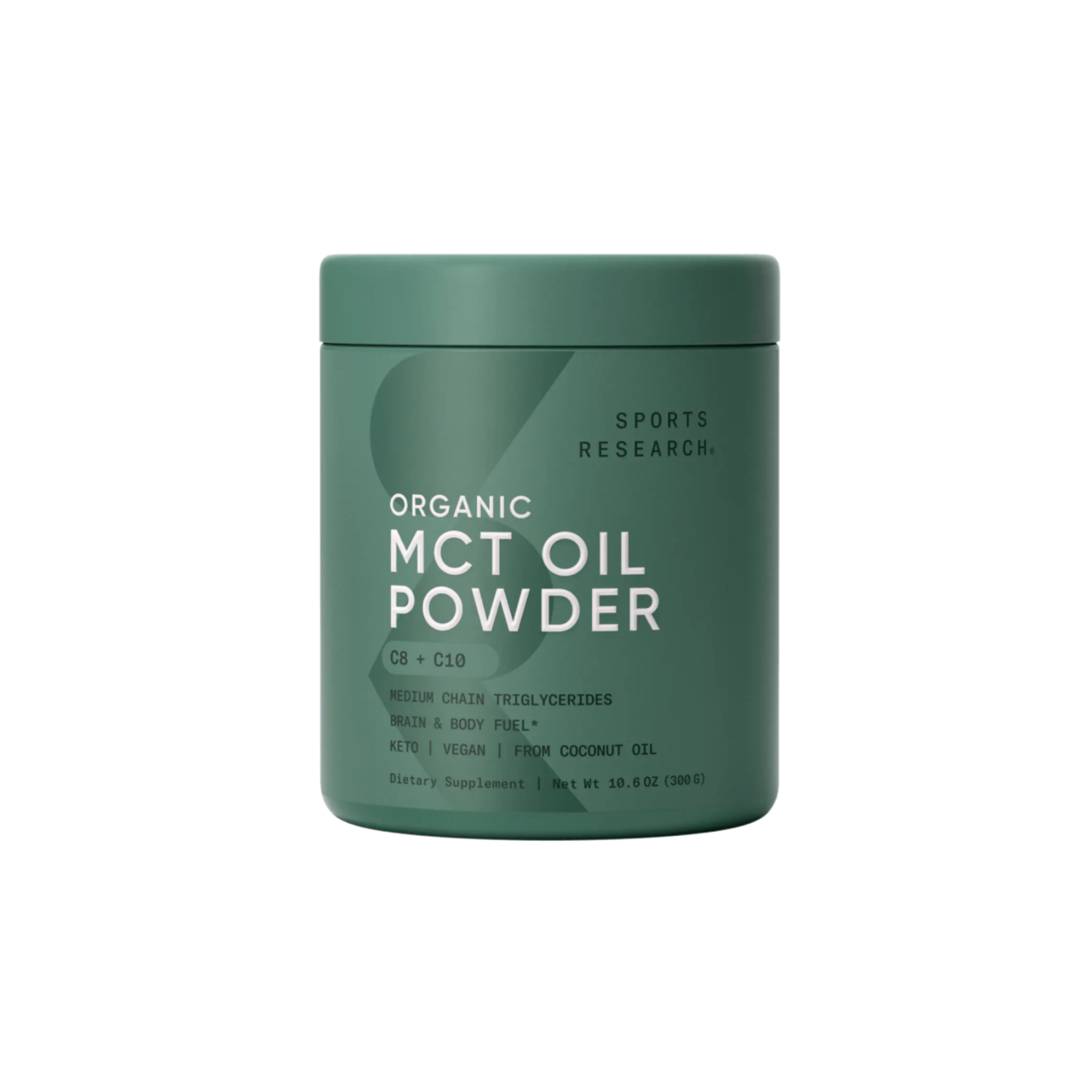 Sports Research Organic MCT Powder, 300G