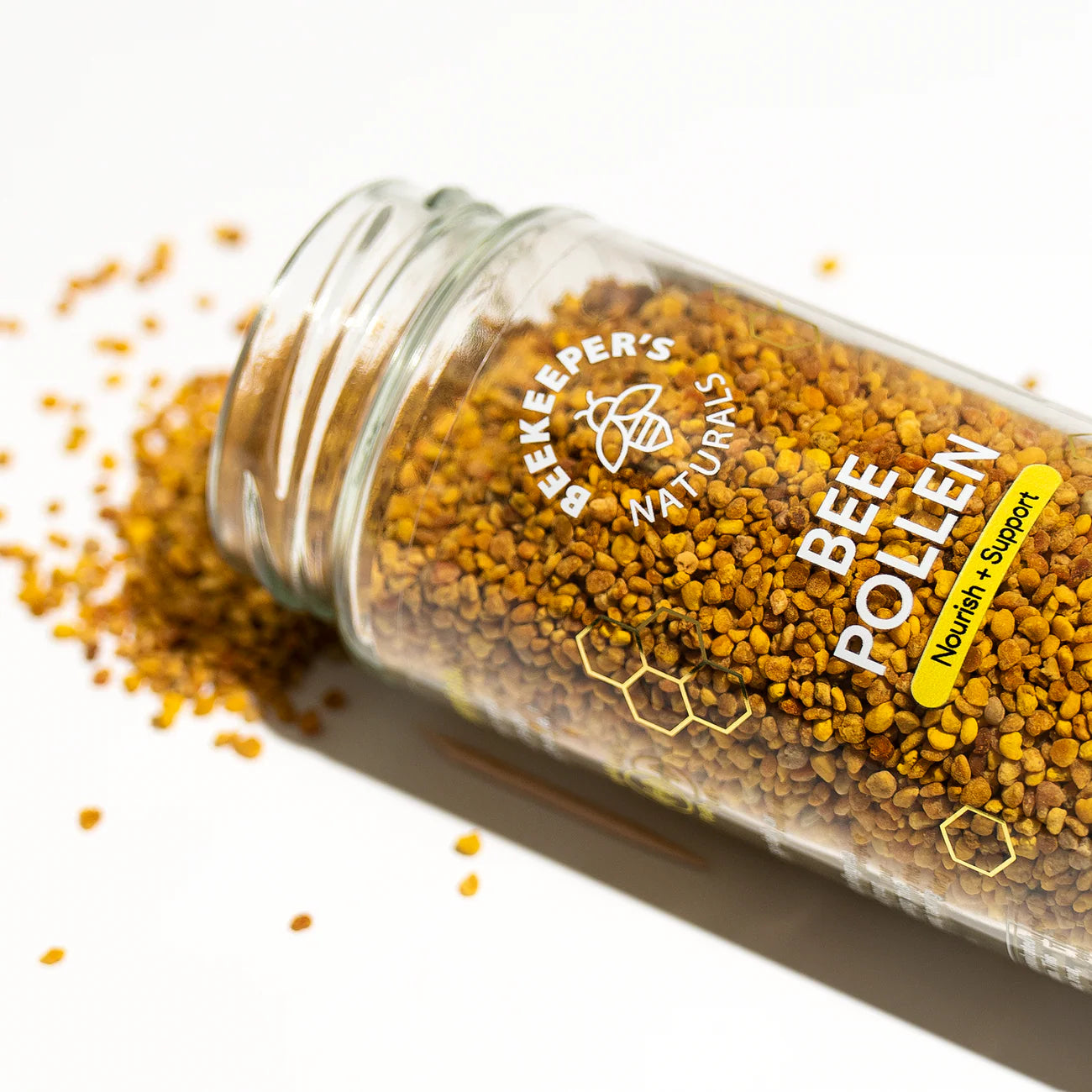Beekeepers Naturals Bee Pollen - Nature's Raw Multivitamin Granules