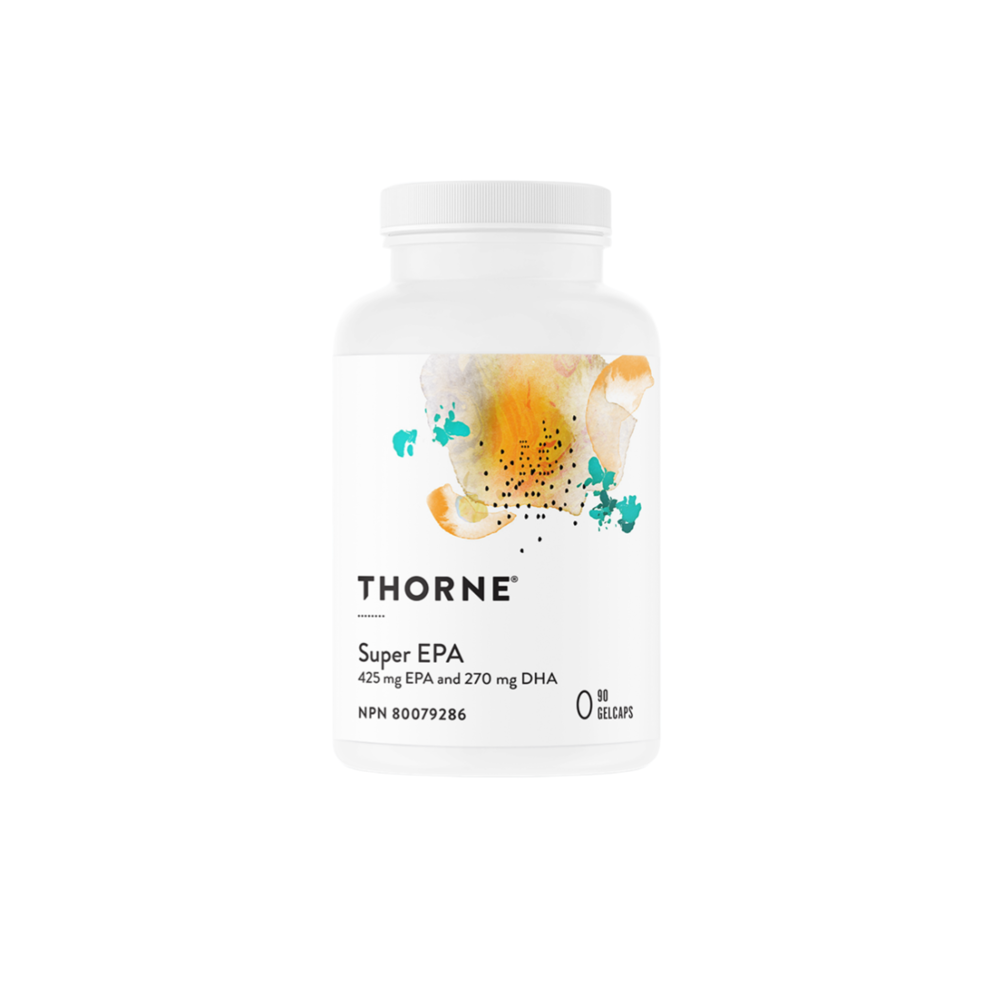 Thorne Super EPA 425mg/270mg Omega-3 Gelcaps - NSF Certified for Sport
