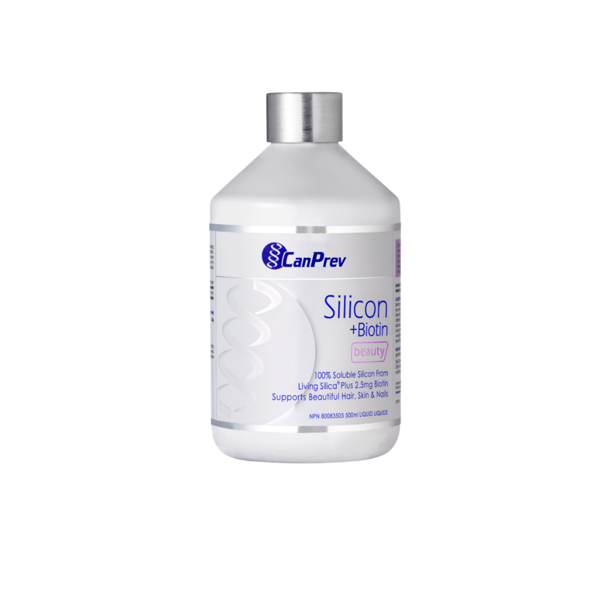 CanPrev Silicon + Biotin Liquid 4mg - LIVING SILICA® Beauty Formula
