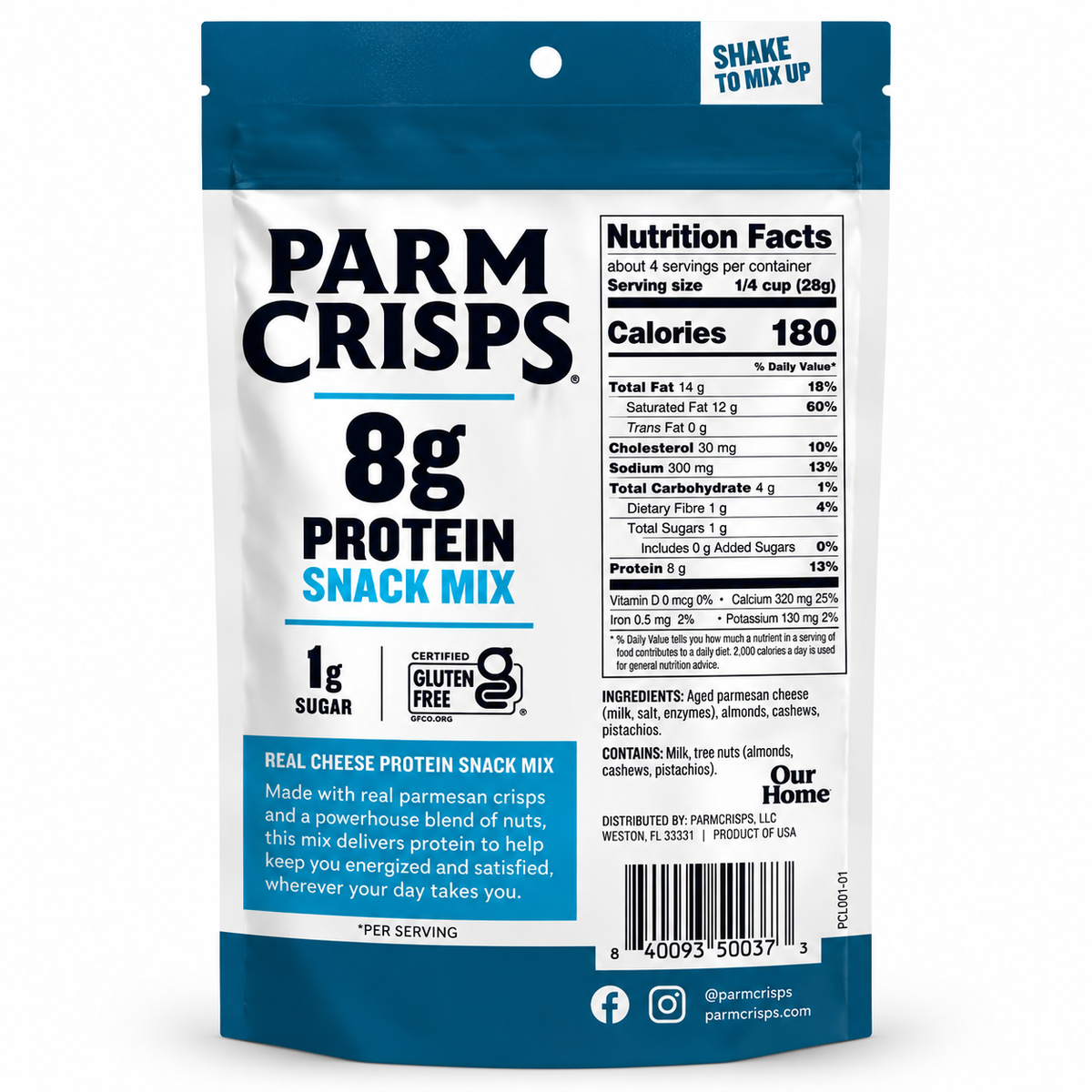 ParmCrisp Snack Mix