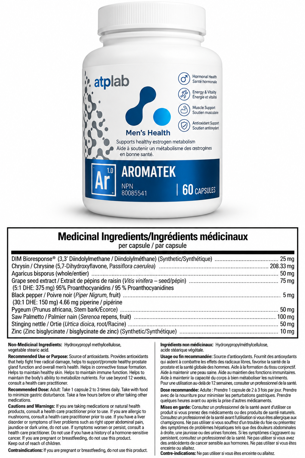 ATP Aromatek 60 capsules