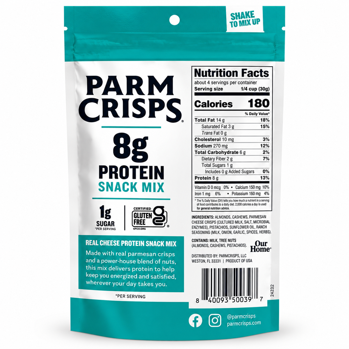 ParmCrisp Snack Mix