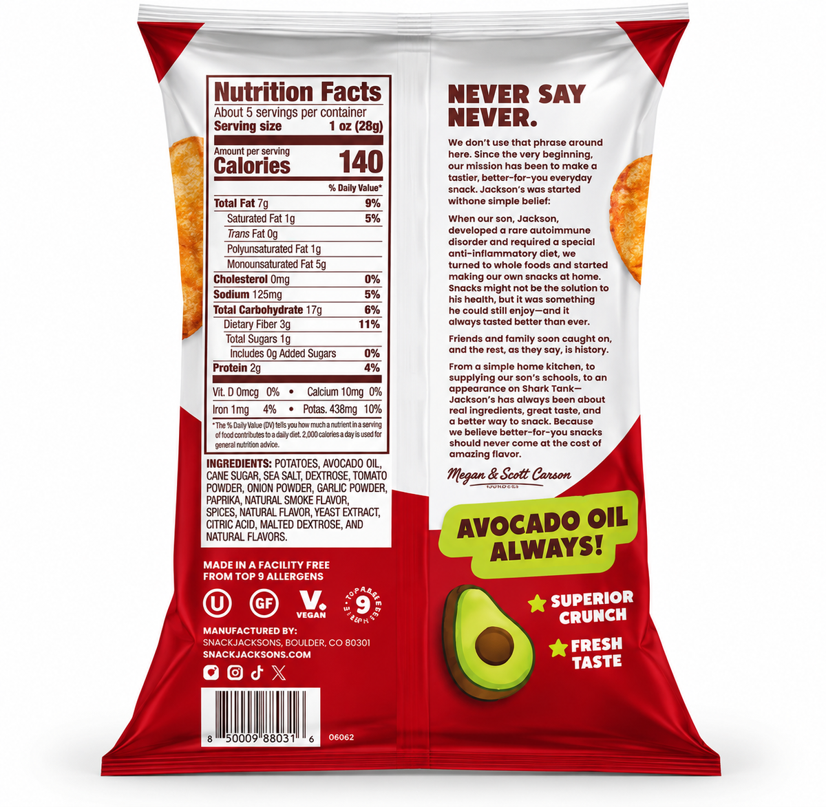 JACKSONS CHIPS