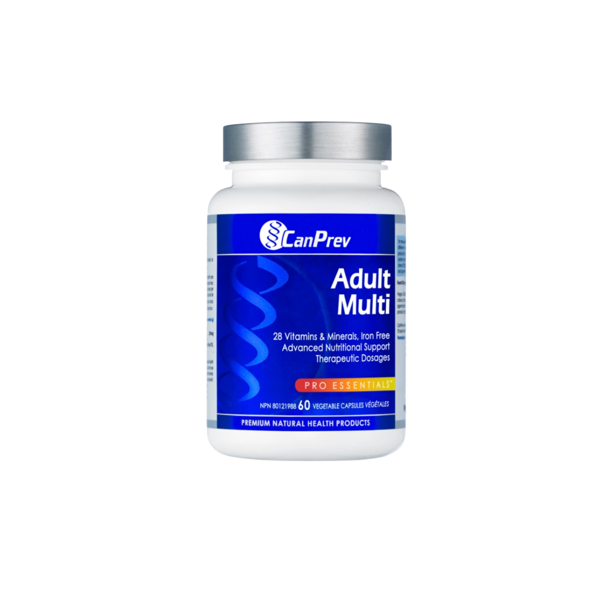 CanPrev Adult Multi Iron-Free Multivitamin - Complete Daily Nutrition for Men & Women