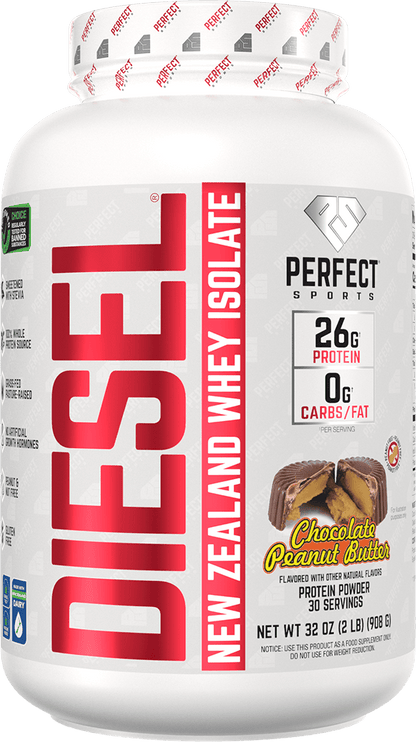 DIESEL - New Zealand Whey Protein Isolate - 27g Grass-Fed Protein
