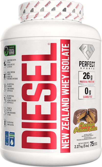 DIESEL - New Zealand Whey Protein Isolate - 27g Grass-Fed Protein
