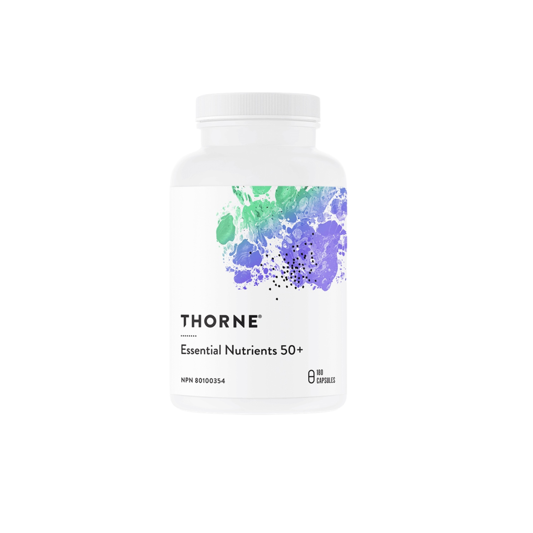 Thorne Essential Nutrients 50+ Multivitamin Capsules - NSF Certified Senior Formula