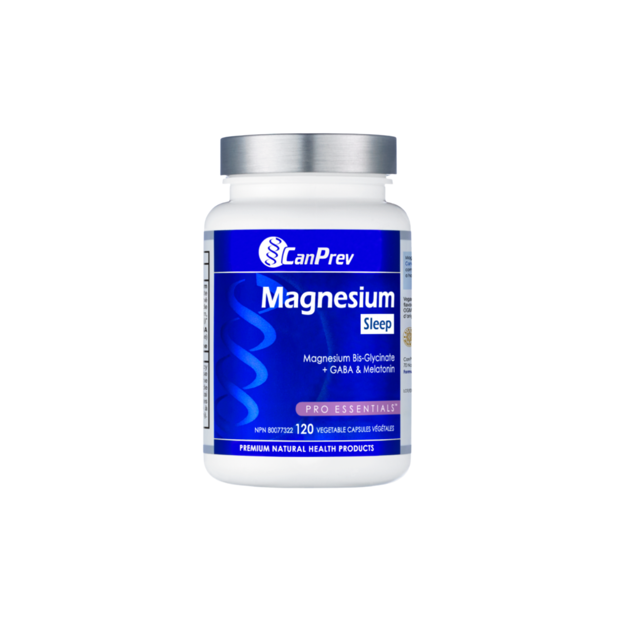 CanPrev Magnesium Sleep + GABA & Melatonin - Triple-Action Sleep Support Formul