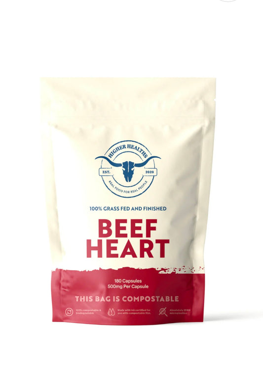 Higher Healths - Beef Heart - bag Antioxidant Abundance, 180 capsules
