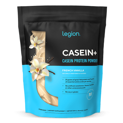 Legion Casein+ Protein Powder 21g (French Vanilla)