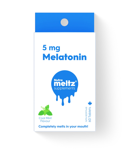 Nutra Meltz Melatonin 5mg Fast-Dissolve Tablets