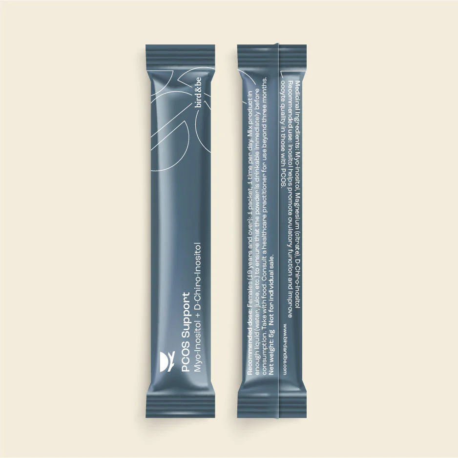Bird&Be PCOS Support Myo-Inositol + D-Chiro-Inositol Powder