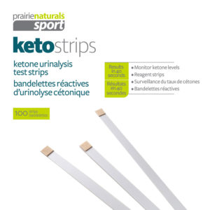 Prairie Naturals Keto Strips - Ketone Urine Test Strips with 40-Second Results