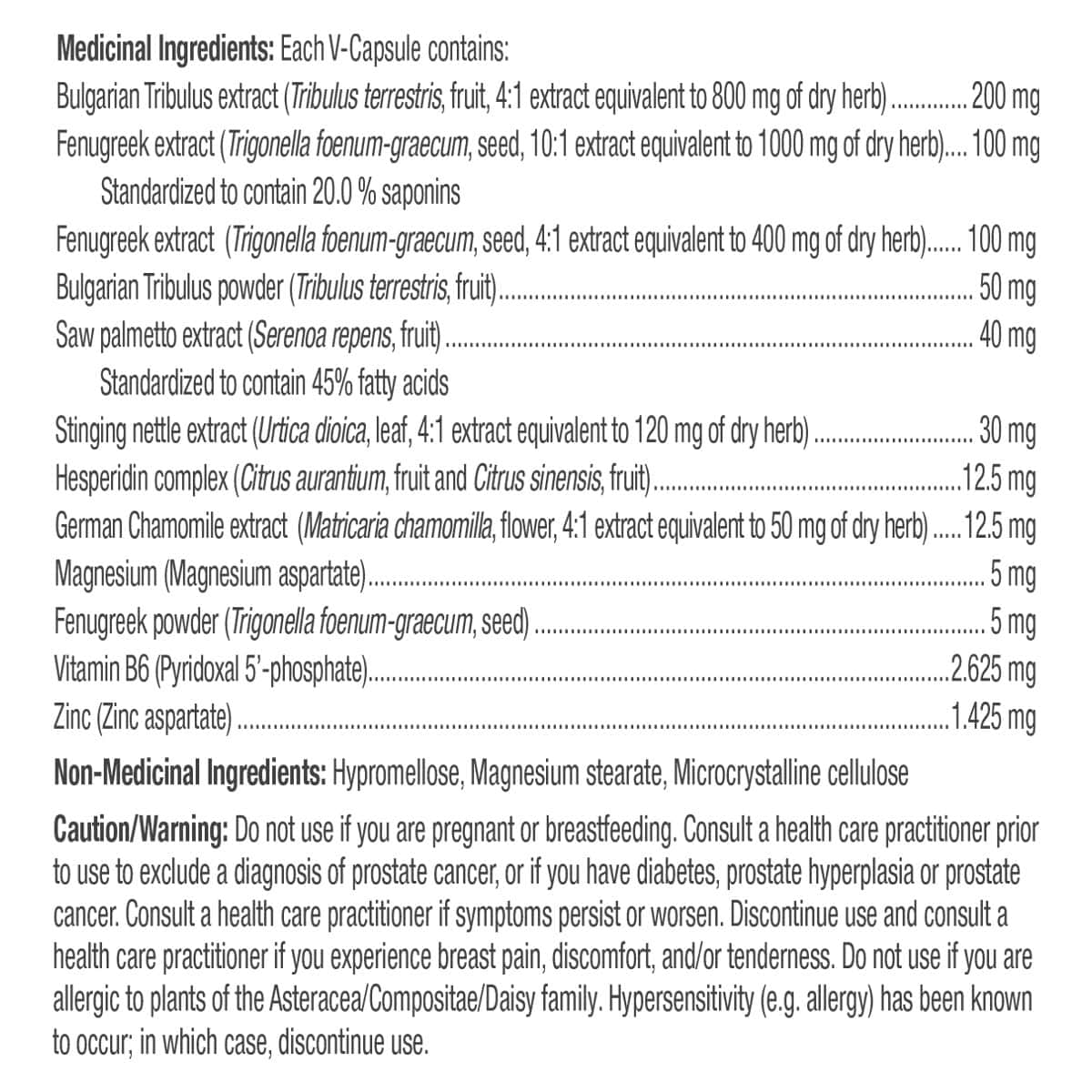 Prairie Naturals Test-Force Testosterone Support Complex (60 Capsules)