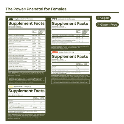 Bird&Be Power Prenatal for Females