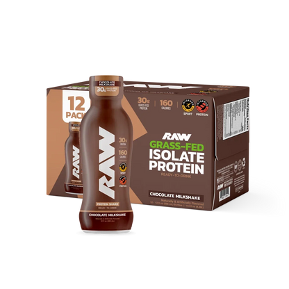 RAW Protein Shake Isolate RTD - 355ml Bottle